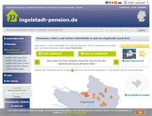 Tablet Screenshot of ingolstadt-pension.de